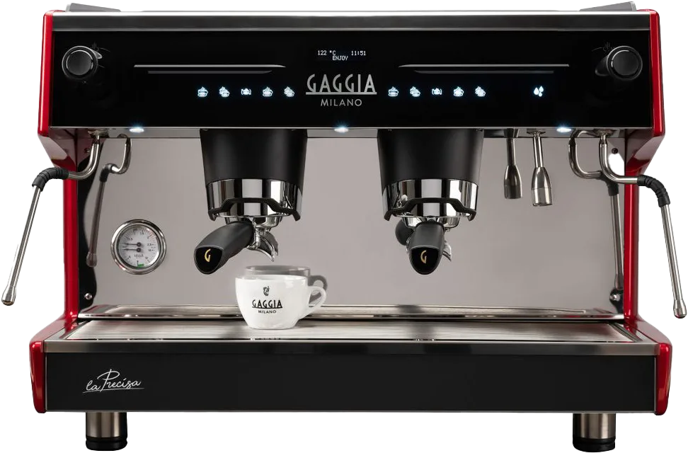 Gaggia traditional two-group espresso machine